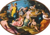 minerva and the nine muses